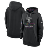 Las Vegas Raiders Women's 2024 NFL Crucial Catch Club Pullover Hoodie Black - Nike