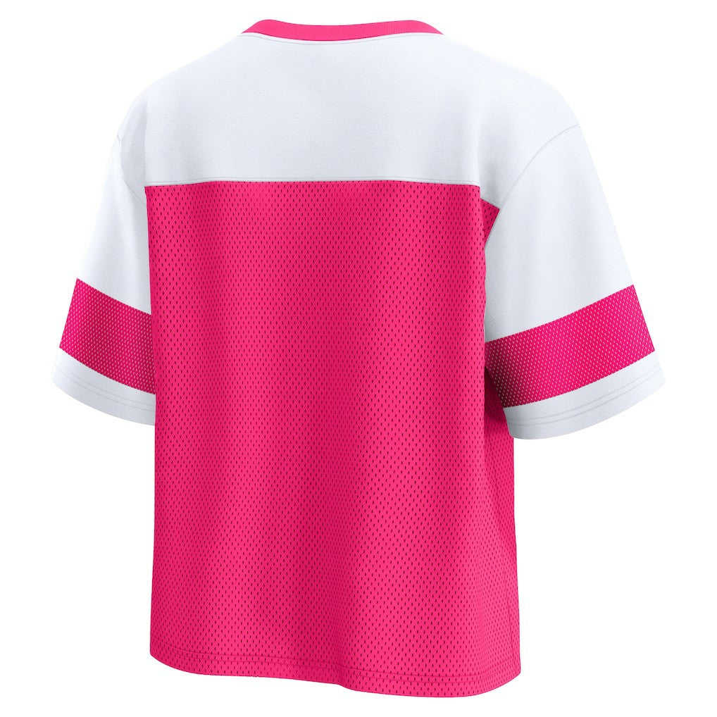 Dallas Cowboys Women's Homeschool Jersey Poly V-Neck
Fashion Top - Pink/White cheap | NFL Jerseys