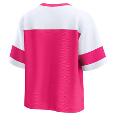 Dallas Cowboys Women's Homeschool Jersey Poly V-Neck
Fashion Top Pink/White - Fanatics