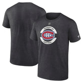 Montreal Canadiens - Fanatics Authentic Pro Core Secondary T-Shirt Heather Charcoal