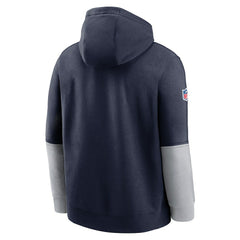 Dallas Cowboys 2024 Sideline Club Pullover Hoodie Navy - Nike
