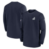 Dallas Cowboys 2024 Sideline Coach Vintage Pullover Sweatshirt Navy - Nike