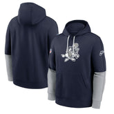 Dallas Cowboys Sideline Club Pullover Hoodie Navy - Nike
