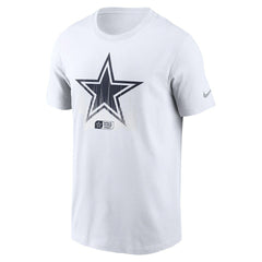 Dallas Cowboys Faded Essential T-Shirt White - Nike