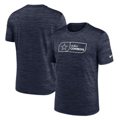 Dallas Cowboys Big & Tall Velocity Performance T-Shirt Navy - Nike