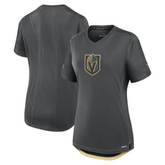 Vegas Golden Knights Fanatics Women's Authentic Pro Rink Tech T-Shirt Gray