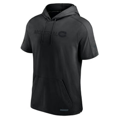 Montreal Canadiens - Fanatics Authentic Pro Road Performance Short Sleeve Pullover Hoodie Black