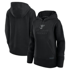 St. Louis Blues - Fanatics Women's Authentic Pro Road Pullover Hoodie Black