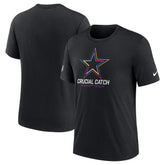Dallas Cowboys 2024 NFL Crucial Catch T-Shirt Black - Nike