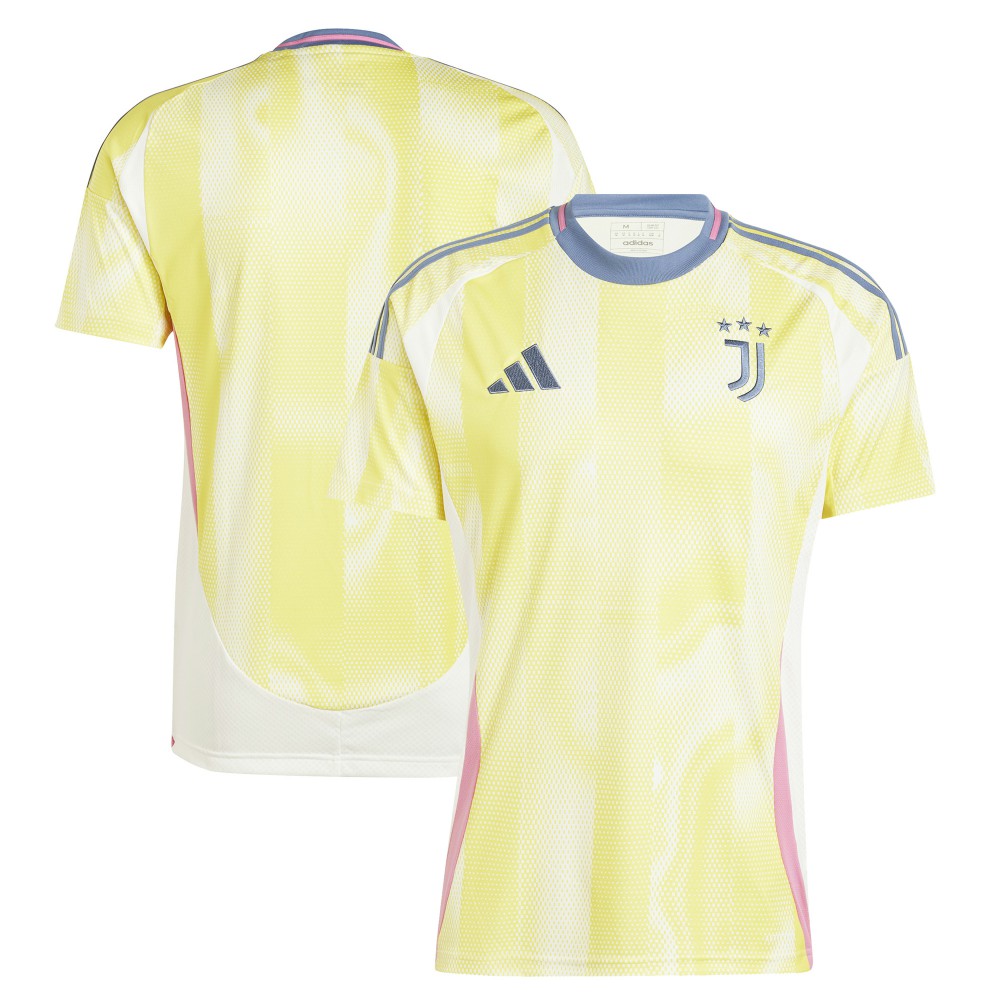 Adidas Juventus 2024/25 Away Replica Jerseys - Yellow