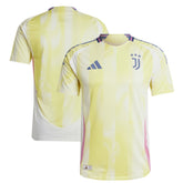 Adidas Juventus 2024/25 Away Jerseys - Yellow