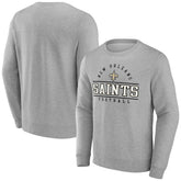 New Orleans Saints Extreme Tackle Sweatshirt Heather Gray - Fanatics
