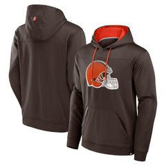 Cleveland Browns Defender Pullover Hoodie Brown - Fanatics