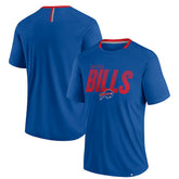Buffalo Bills Defender Fade Slant T-Shirt Royal - Fanatics