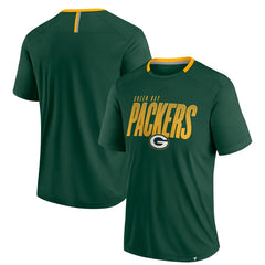 Green Bay Packers Defender Fade Slant T-Shirt Green - Fanatics