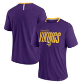 Minnesota Vikings Defender Fade Slant T-Shirt Purple - Fanatics