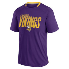 Minnesota Vikings Defender Fade Slant T-Shirt Purple - Fanatics