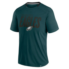 Philadelphia Eagles Defender Fade Slant T-Shirt Midnight Green - Fanatics