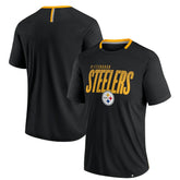 Pittsburgh Steelers Defender Fade Slant T-Shirt Black - Fanatics