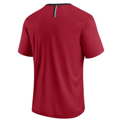 San Francisco 49ers Defender Fade Slant T-Shirt Scarlet - Fanatics