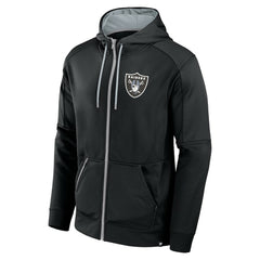 Las Vegas Raiders Defender Full-Zip Hoodie Black - Fanatics
