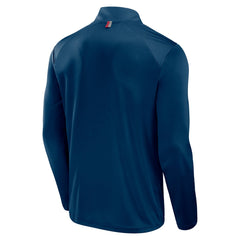 Houston Texans Defender Long Sleeve Quarter-Zip Jacket Navy - Fanatics