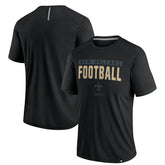 New Orleans Saints Defender Blackout T-Shirt Black - Fanatics