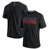 Atlanta Falcons Defender Blackout T-Shirt Black - Fanatics