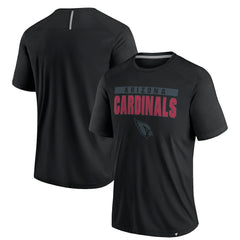 Arizona Cardinals Defender Blackout T-Shirt Black - Fanatics