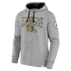 New Orleans Saints Label Maker Pullover Hoodie Black - Fanatics