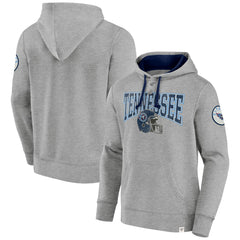 Tennessee Titans Label Maker Pullover Hoodie Heather Gray - Fanatics