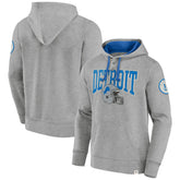 Detroit Lions Label Maker Pullover Hoodie Blue - Fanatics