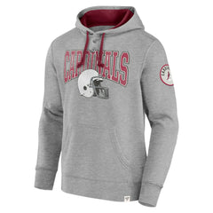 Arizona Cardinals Label Maker Pullover Hoodie Heather Gray - Fanatics
