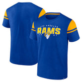 Los Angeles Rams Old School Play Slub T-Shirt Royal - Fanatics