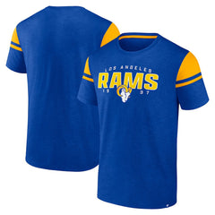 Los Angeles Rams Old School Play Slub T-Shirt Royal - Fanatics