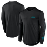 Jacksonville Jaguars Blackout Long Sleeve T-Shirt Black - Fanatics