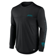 Jacksonville Jaguars Blackout Long Sleeve T-Shirt Black - Fanatics