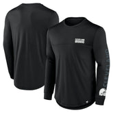 Cleveland Browns Blackout Long Sleeve T-Shirt Black - Fanatics