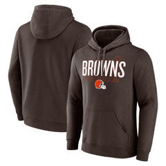 Cleveland Browns Pylon Outline Pullover Hoodie Brown - Fanatics