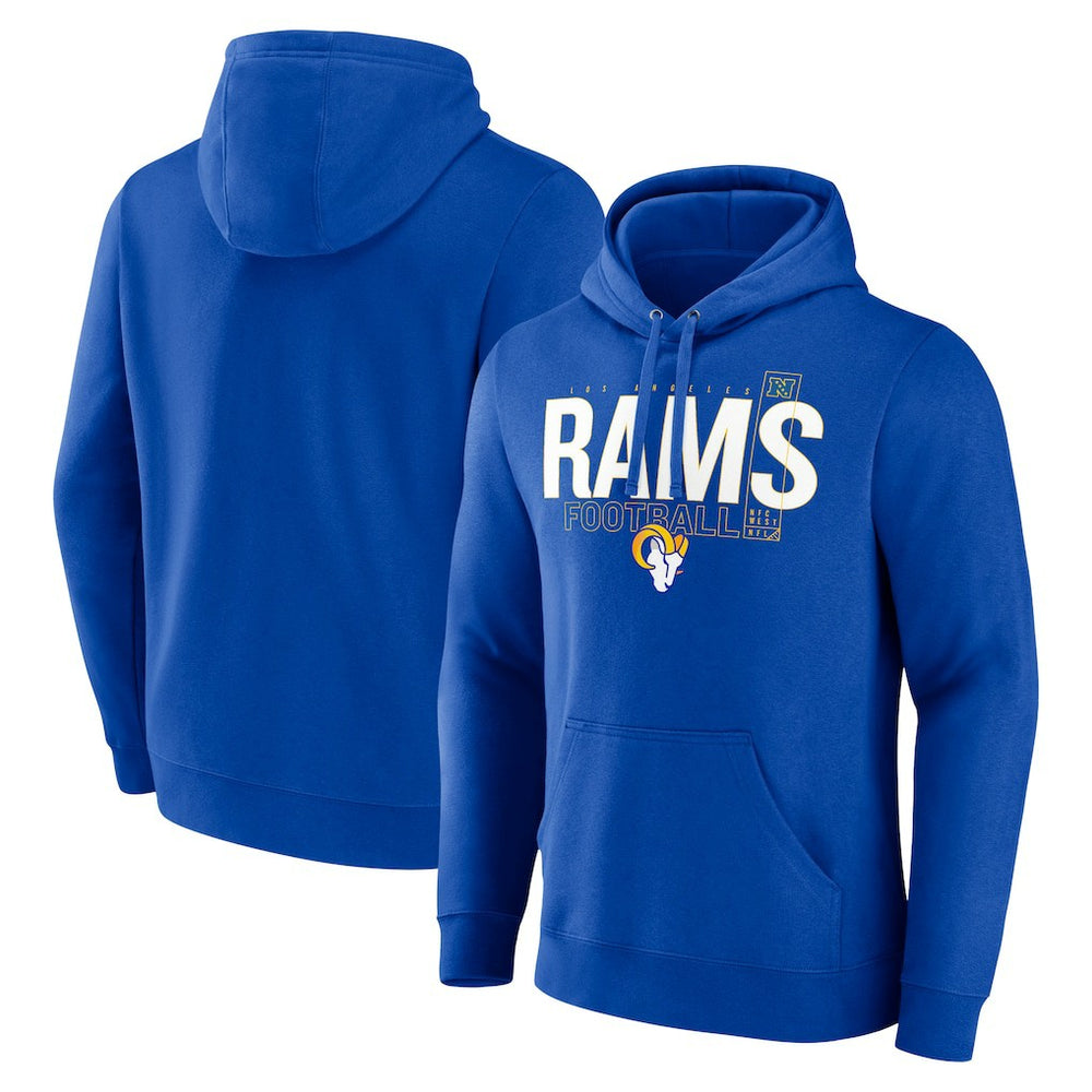 Los Angeles Rams Pylon Outline Pullover Hoodie Royal - Fanatics