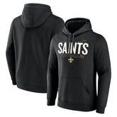 New Orleans Saints Pylon Outline Pullover Hoodie Black - Fanatics