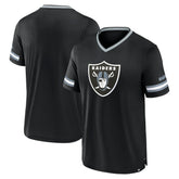 Las Vegas Raiders Stripe Stacking T-Shirt Black - Fanatics