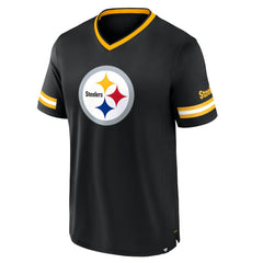 Pittsburgh Steelers Stripe Stacking T-Shirt Black - Fanatics
