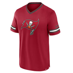 Tampa Bay Buccaneers Stripe Stacking T-Shirt Red - Fanatics