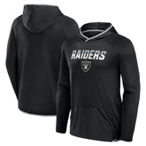 Las Vegas Raiders Transitional Defender Hoodie Long Sleeve T-Shirt Black - Fanatics