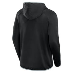 Las Vegas Raiders Transitional Defender Hoodie Long Sleeve T-Shirt Black - Fanatics