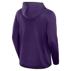 Baltimore Ravens Transitional Defender Hoodie Long Sleeve T-Shirt Purple - Fanatics