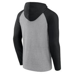 Jacksonville Jaguars Under Center Long Sleeve Hoodie T-Shirt Gray/Black - Fanatics