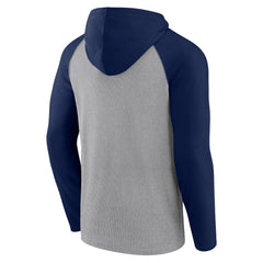 Tennessee Titans Under Center Long Sleeve Hoodie T-Shirt Gray/Navy - Fanatics