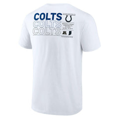 Indianapolis Colts Repeat Stats T-Shirt White - Fanatics